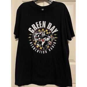 GREEN DAY Revolution Radio 2017 Concert Tee T-shirt 90s East Bay Pop Rock XL